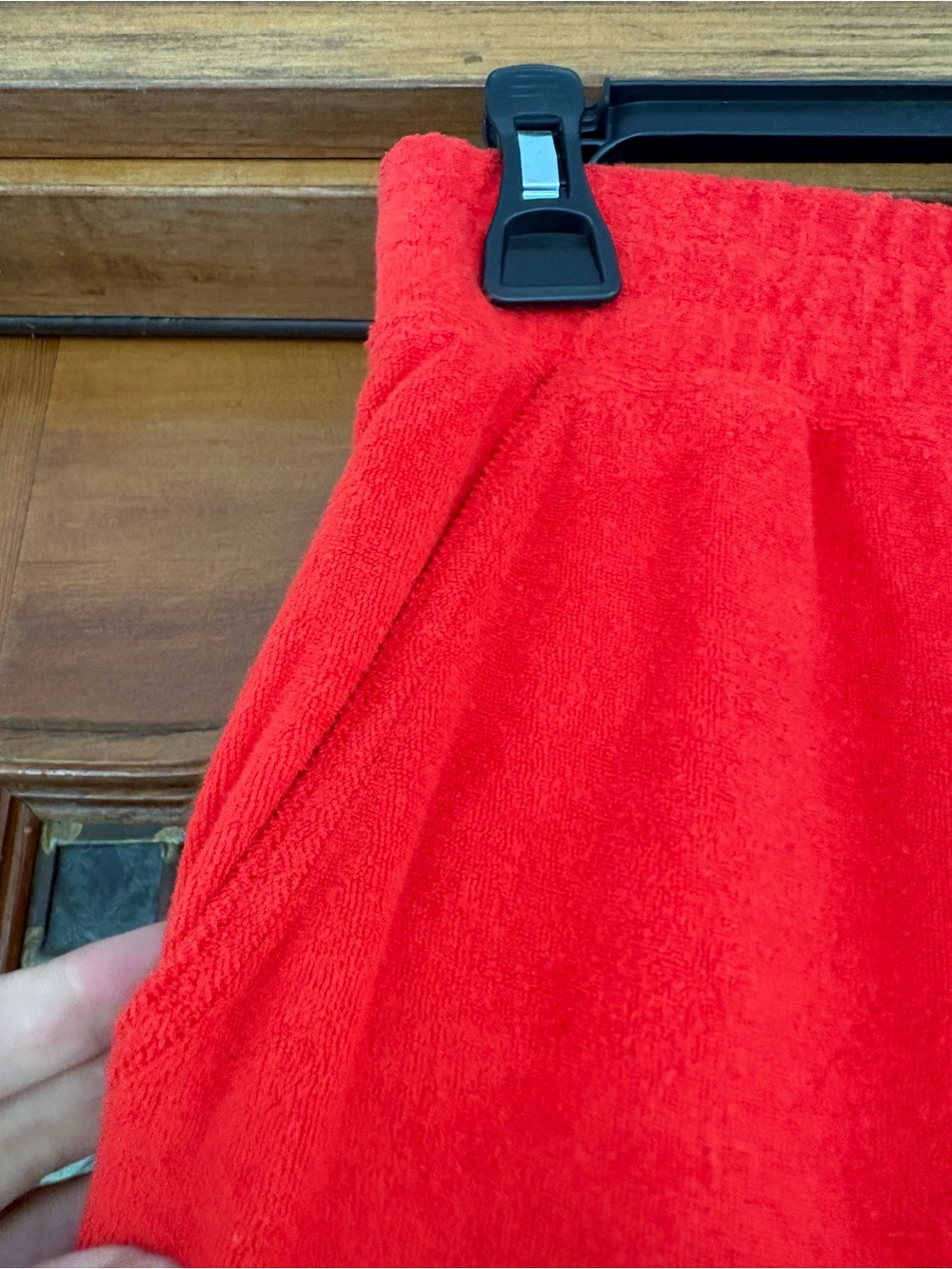 aerie Bright Red Wide-Leg Lounge Pants - Picture 7 of 9